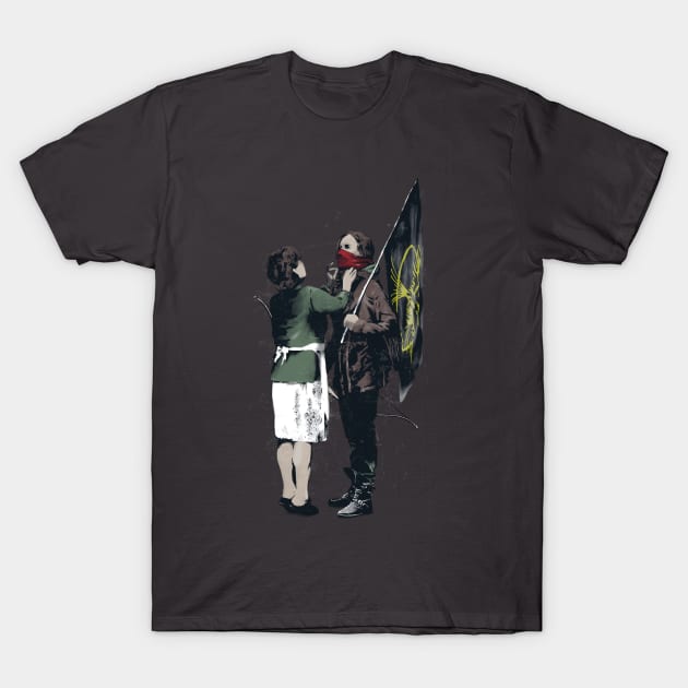 Banksy Games T-Shirt by 2mz